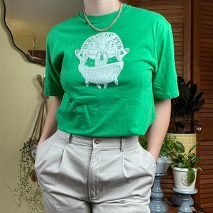 Cheeky Shamrock Green Graphic Tee